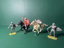 Elastolin Cavaliere 4 cm: Cavaliere Normanno con Spada Figure Medievali Decorazione