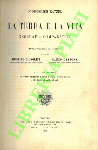 Ratzel federico terra e - ratzel, la