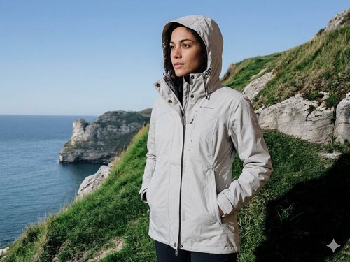 Giacca trekking donna nh500 - giacca,