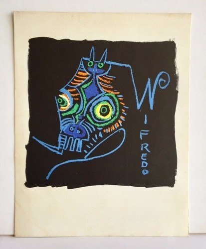 Wifredo lam fotolitografica - wifredo, lam,fotolitografica