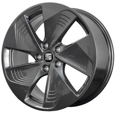 KIT CERCHI IN LEGA ORIGINALI 18 POLLICI SEAT LEON CUPRA BORN NUOVI