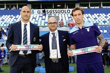 Cannavaro Sassuolo Fascia Tricolore vs Lazio 2016 2017 signed match worn iss