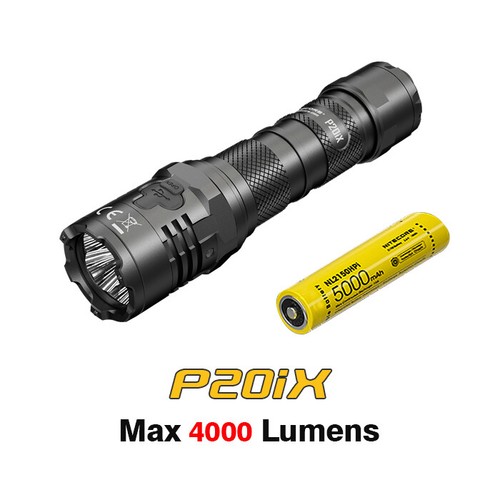 Torcia tattica nitecore p20ix - torcia,