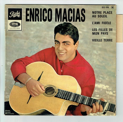 Enrico macias dischi giri - dischi, 45