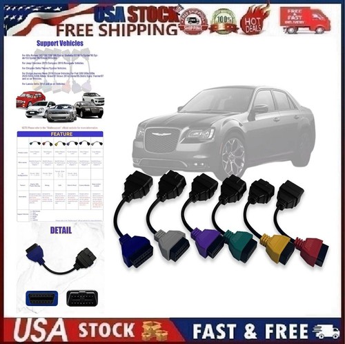 Set cavi obd2 per fiatecuscan - cavi,