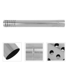  Tubo Scarico Scaldabagno Gas Prolunga Canna Fumaria Acciaio Inox Camino