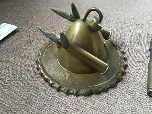 Rare ww1 trench - ww1, brass