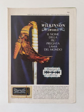 Pubblicita'Wilkinson Sword Lama Rasoio Col Advertising Werbung Vintage 1965 (F3)