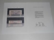 Luxman M-05,M-02 Brochure