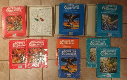 Dungeons dragons set base - dungeons, &