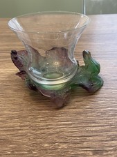 Ancien vase en pâte de verre