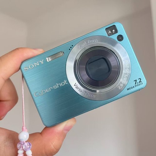 Fotocamera digitale blu sony - fotocamera,