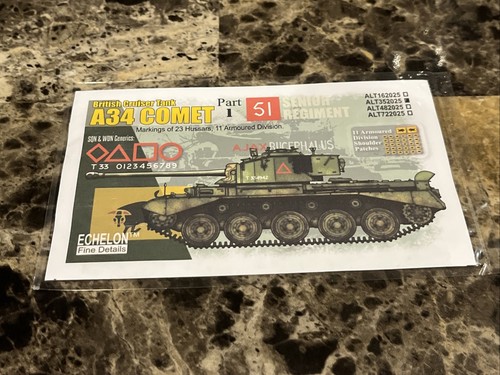 Decalcomanie echelon - 1/35,