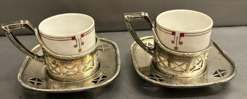 Tazzine jugendstil argentor - 2,