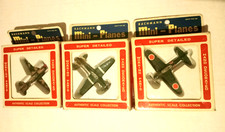 Lotto n. 3 mini modellini aerei Mini-Planes By Bachmann - Giocattoli anni '70