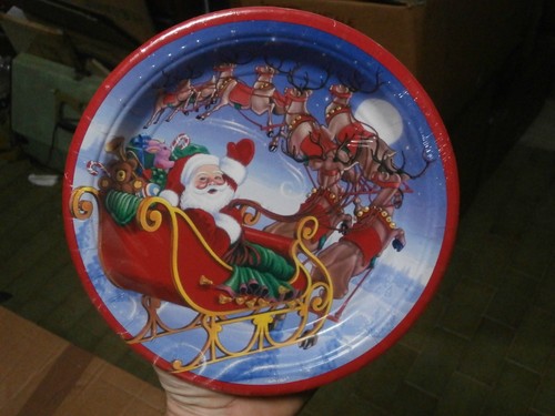 Piatti carta natale - piatti,