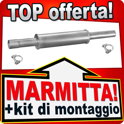 Silenziatore centrale per - , vw