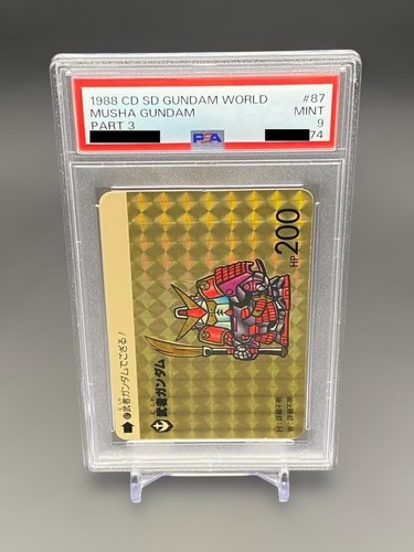 Scheda musha gundam psa9 1988 - scheda,