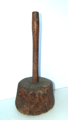 Antico schiacciatore legno - antico,