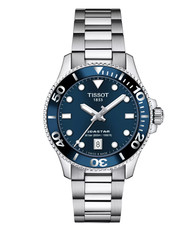 OROLOGIO da uomo TISSOT SEASTAR 1000 36 MM QUADRANTE BLU T120.210.11.041.00 m...