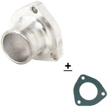 Tubo Termostato In Alluminio + Guarnizione Per Trattore Fiat 540-640-Rif.4661543