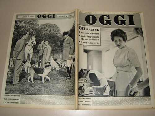 Oggi 1959 margaret rose - oggi=1959/46=margaret,