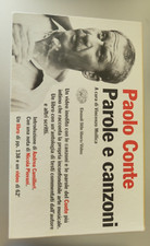 Paolo Conte. Parole e canzoni (2003) VHS cofanetto firmato, spedizione gratuita!