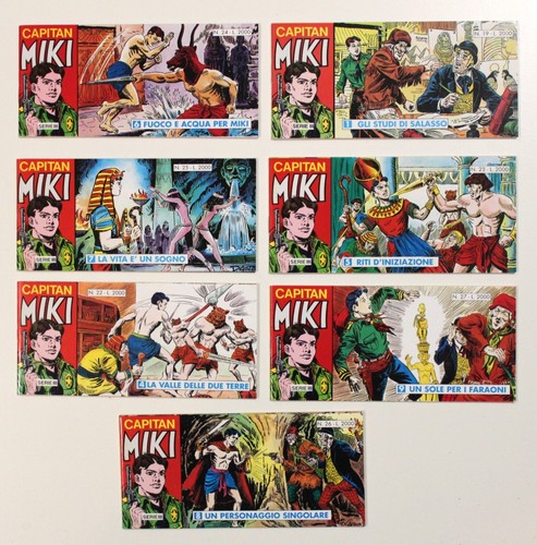 Capitan miki strisce - miki, serie