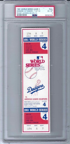 Biglietto completo 1981 world - 1981,