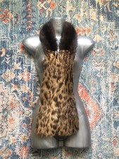 Sciarpa pelliccia lince visone