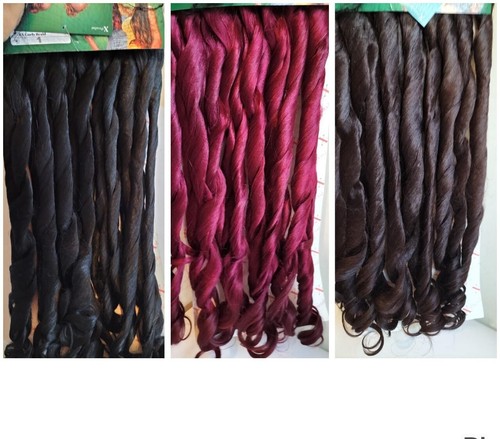 French curly trecce ricce - curly,
