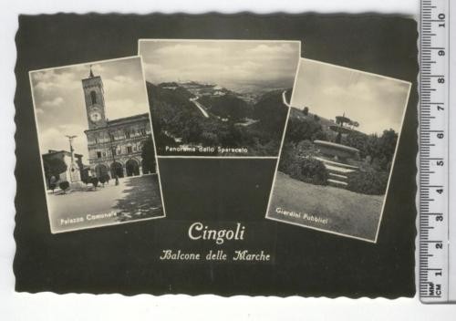 Cartolina marche cingoli - cartolina, marche-