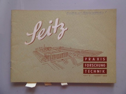 Seitz praxis forschung technik - seitz,