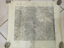 VECCHIA CARTA GEOGRAFICA