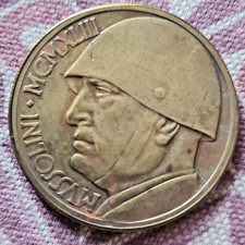 ITALY 20 LIRE - 1943   Benito