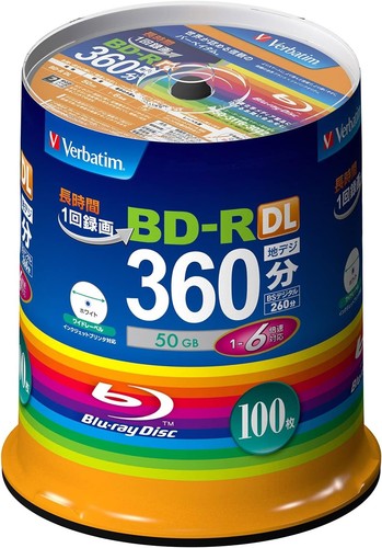 Verbatim vbr260rp100sv1 - verbatim,