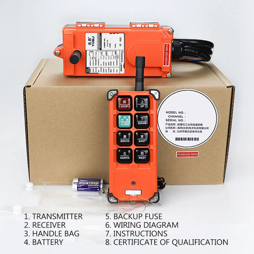 Radiocomando gru 220 380 - radiocomando,