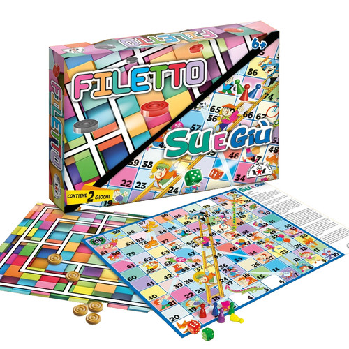 Gioco filetto giu 2 - su, e