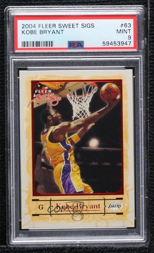 2004 fleer sweet sigs kobe - fleer,