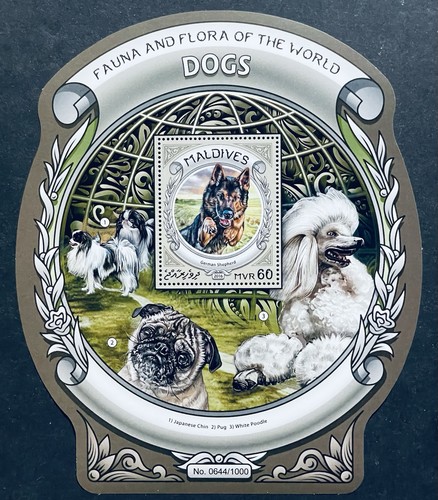 Foglio francobolli maldive - foglio,