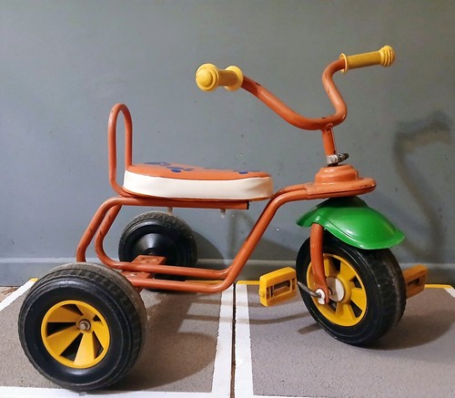Triciclo rolly toys vintage - triciclo,