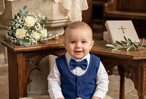 Set camicia battesimo bambino