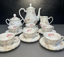 Servizio Da Caffè Richard Ginori Uccelli Del Paradiso