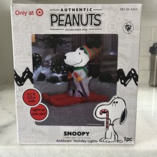 Gemmy Peanuts Snoopy Sci