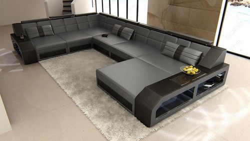 Divano pelle design - divano,