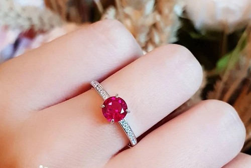 Anello fidanzamento oro - anello, in