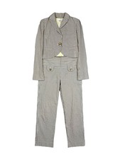 Kenzo cotton seersucker suit - cotton,