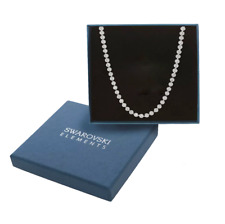 Collana Tennis Stile Angel Argento con Cristalli Swarovski Elements Originali