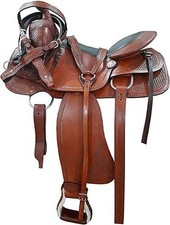 Sella western pelle - in, a