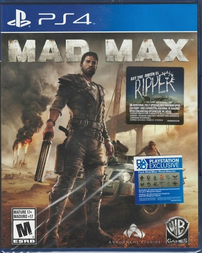 Mad max playstation 4 - mad,